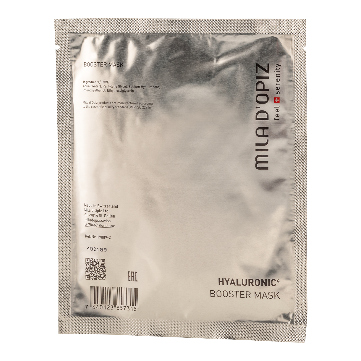 Hyaluronic⁴ Booster Mask